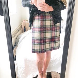 Vintage Boden plaid skirt
